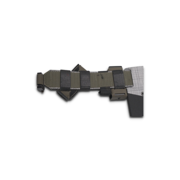 Velcro one wrap de couleur noir utlisé pour fixation de poches sur ceinture et accessoire
